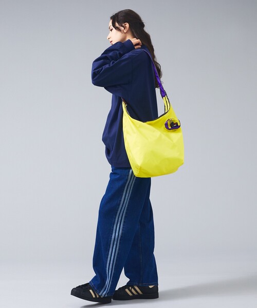 NANGA（ナンガ）の「【NANGA / ナンガ】N2600-3N098Z ポケッタブル ショルダーバッグ / ユニセックス（ショルダーバッグ・メンズ・ブラック/イエロー/パープル・フリー）」の12枚目の写真