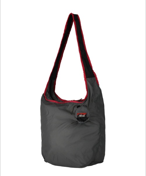NANGA（ナンガ）の「【NANGA / ナンガ】N2600-3N098Z ポケッタブル ショルダーバッグ / ユニセックス（ショルダーバッグ・メンズ・ブラック/イエロー/パープル・フリー）」の4枚目の写真