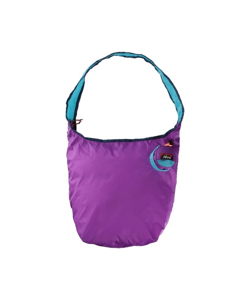 NANGA（ナンガ）の「【NANGA / ナンガ】N2600-3N098Z ポケッタブル ショルダーバッグ / ユニセックス（ショルダーバッグ・メンズ・ブラック/イエロー/パープル・フリー）」の6枚目の写真