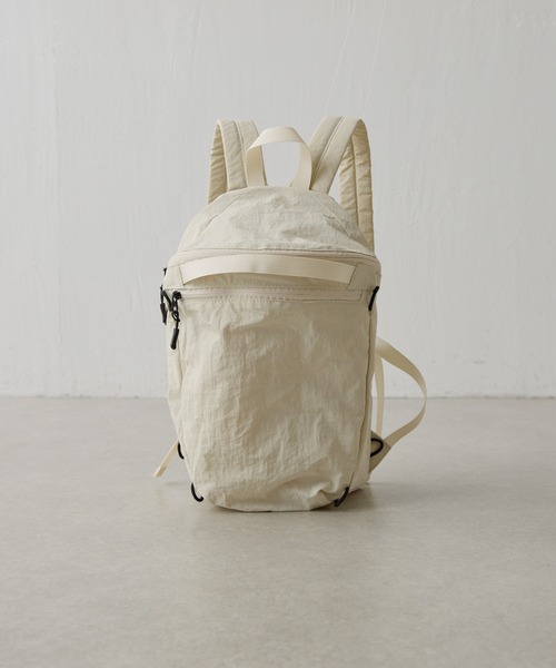 COLLAGE GALLARDAGALANTE(コラージュガリャルダガランテ)の「PAPILLONNER/パッカブルリュック(バックパック/リュック・レディース・アイボリー/ブラック・FREE)」の19枚目の写真