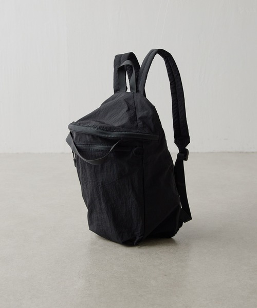 COLLAGE GALLARDAGALANTE(コラージュガリャルダガランテ)の「PAPILLONNER/パッカブルリュック(バックパック/リュック・レディース・アイボリー/ブラック・FREE)」の10枚目の写真