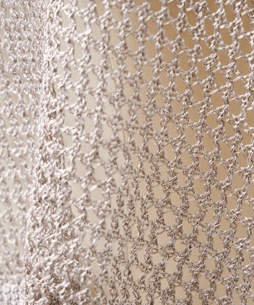 Jena espace merveilleux（ジェナ　エスパスメルヴェイユ）の「【レイヤードで差をつける】メタリックヤーンベスト（ニット/セーター・レディース・グレー/ゴールド・FREE）」の19枚目の写真