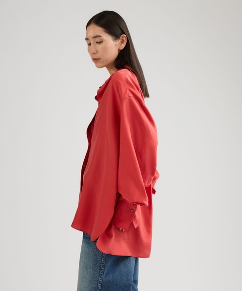 Chaos（カオス）の「Chaos(カオス)/ ブランリーシャツ（シャツ/ブラウス・レディース・カーキ/レッド・FREE）」の16枚目の写真