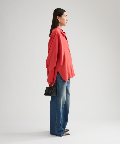 Chaos（カオス）の「Chaos(カオス)/ ブランリーシャツ（シャツ/ブラウス・レディース・カーキ/レッド・FREE）」の19枚目の写真