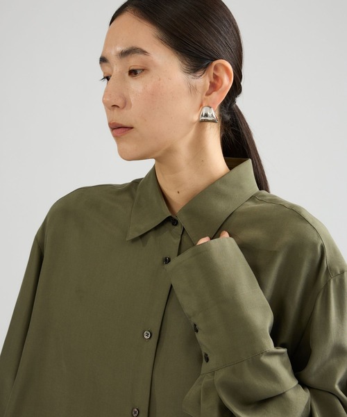 Chaos（カオス）の「Chaos(カオス)/ ブランリーシャツ（シャツ/ブラウス・レディース・カーキ/レッド・FREE）」の12枚目の写真