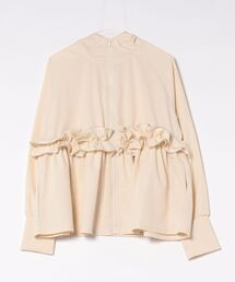 INTERPLANET | 【接触冷感・ＵＶ・速乾】フリルデザインパーカー(パーカー)