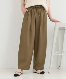 SHOO・LA・RUE | タックバギーカーブパンツ(その他パンツ)