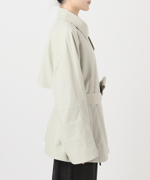Spick & Span（スピックアンドスパン）の「Olmetex Short Trench / オルメテックスショートトレンチ（トレンチコート・レディース・ベージュ・FREE）」の18枚目の写真