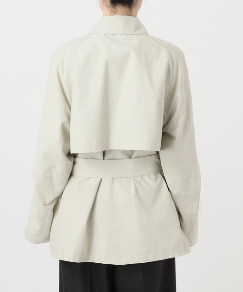 Spick & Span（スピックアンドスパン）の「Olmetex Short Trench / オルメテックスショートトレンチ（トレンチコート・レディース・ベージュ・FREE）」の19枚目の写真