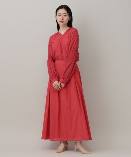 A part by(アパートバイ)の「リライムライトローンスカート(スカート・レディース・レッド/ネイビー/ブルー系その他4・SMALL/MEDIUM)」の4枚目の写真