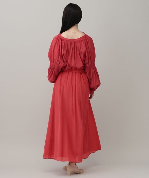 A part by(アパートバイ)の「リライムライトローンスカート(スカート・レディース・レッド/ネイビー/ブルー系その他4・SMALL/MEDIUM)」の6枚目の写真