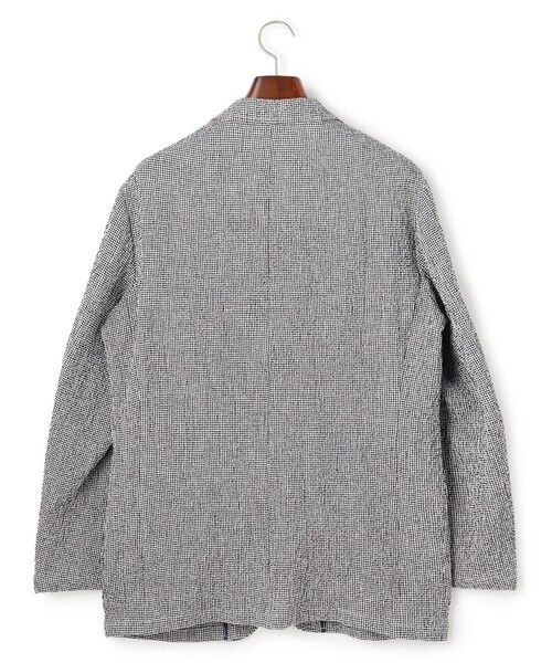 J.PRESS（ジェイプレス）の「【SHACKET】ストレッチリネンサッカー ジャケット（テーラードジャケット・メンズ・ネイビー系1/ネイビー系4/ブラウン系3・BM/BL/MEDIUM/LARGE）」の12枚目の写真