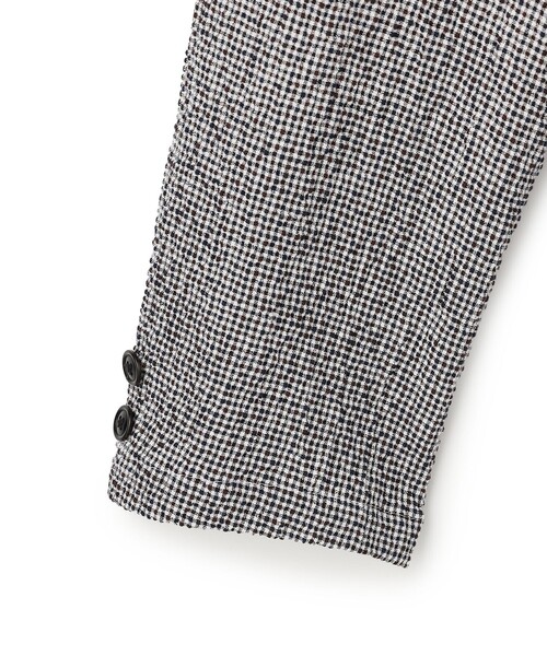 J.PRESS（ジェイプレス）の「【SHACKET】ストレッチリネンサッカー ジャケット（テーラードジャケット・メンズ・ネイビー系1/ネイビー系4/ブラウン系3・BM/BL/MEDIUM/LARGE）」の14枚目の写真