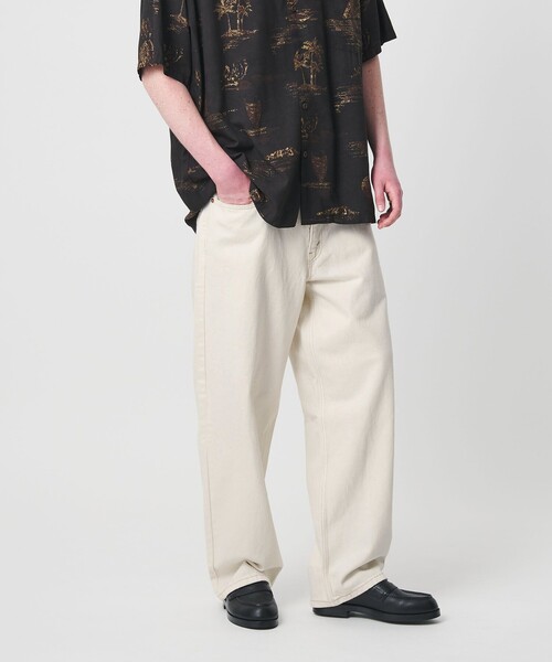 美品 ユナイテッドアローズ TOKYO 2,3万 テーパードパンツ ホワイト E BEAUTY&YOUTH UNITED ARROWS｜ビューティーアンドユースユナイテッド