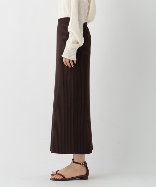 Elura（エルーラ）の「サマープロテクトナロースカート/659656（スカート・レディース・ダークブラウン/ホワイト/グレイッシュベージュ/ブラック・MEDIUM/LARGE）」の19枚目の写真