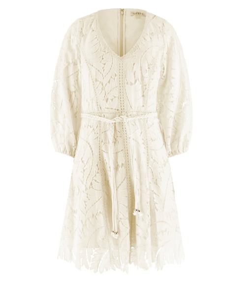 Guess（ゲス）の「VIDA Emb Dress ワンピース レース（ワンピース・レディース・ホワイト・6/4/2）」の5枚目の写真