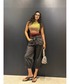 Desigual（デシグアル）の「グラデーションサイドギャザーノースリーブトップス（Tシャツ/カットソー・M）」