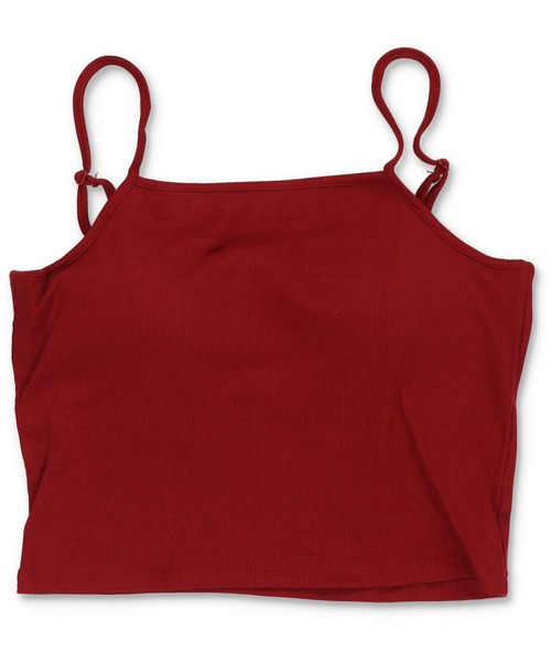 SPINNS（スピンズ）の「なちゅインナー/カップ付きキャミソール/リブ/2サイズ展開（キャミソール・レディース・レッド/アイボリー/ブラック/杢グレー/オフホワイト・S/M）」の5枚目の写真