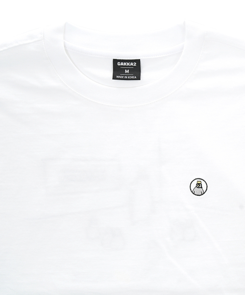 GAKKAI UNIONS(ガッカイユニオンズ)の「スピーチ 半袖Tシャツ 2カラー(Tシャツ/カットソー・メンズ・ホワイト/ブラック・MEDIUM/LARGE)」の5枚目の写真