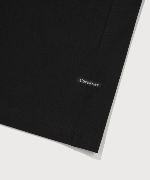 COVERNAT（カバーナット）の「クールコットンフラッググラフィックTシャツブラック（Tシャツ/カットソー・レディース・その他・X-SMALL/SMALL/MEDIUM/LARGE/X-LARGE/XX-LARGE）」の9枚目の写真