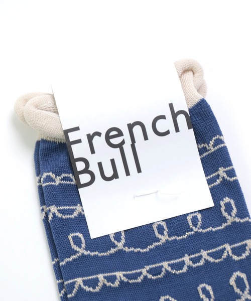 French Bull（フレンチブル）の「[French Bull] マチネソックス（ソックス/靴下・レディース・ライトグリーン/ネイビー/ブルー・FREE）」の5枚目の写真