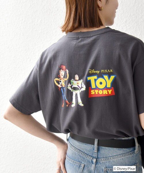 未使用品　Y,s メッセージプリント　カットソー（SALE中） SHIPS any:〈洗濯機可能〉TOYSTORY/トイ・ストーリー/ プリント ロゴ