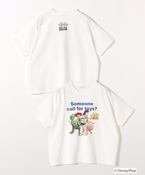 SHIPS any:〈洗濯機可能〉TOYSTORY/トイ・ストーリー/ プリント ロゴ