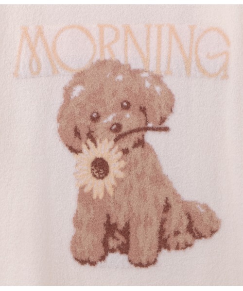 PEACH JOHN(ピーチジョン)の「ライトホイップリーPUPPYPOODLEパジャマ(ルームウェア/パジャマ・レディース・オフホワイト/グレー・ONE SIZE)」の17枚目の写真