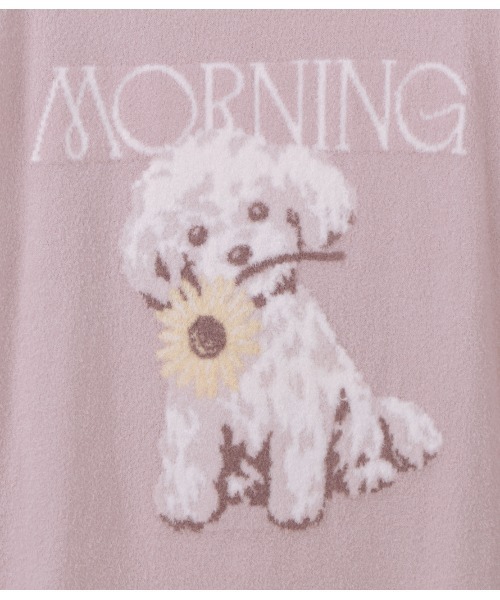 PEACH JOHN(ピーチジョン)の「ライトホイップリーPUPPYPOODLEパジャマ(ルームウェア/パジャマ・レディース・オフホワイト/グレー・ONE SIZE)」の19枚目の写真