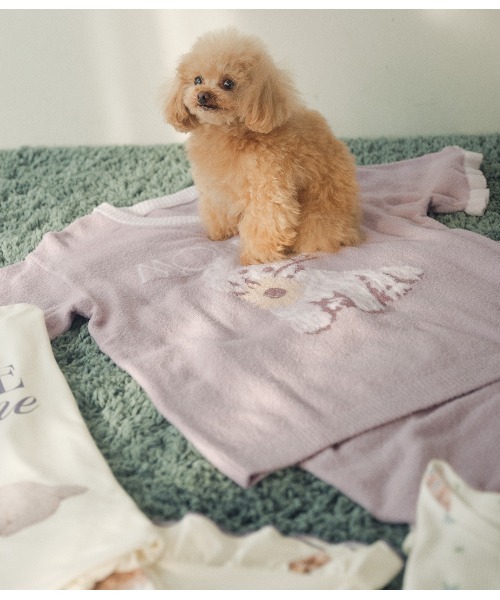 PEACH JOHN(ピーチジョン)の「ライトホイップリーPUPPYPOODLEパジャマ(ルームウェア/パジャマ・レディース・オフホワイト/グレー・ONE SIZE)」の12枚目の写真