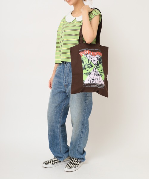 MARKEY'S（マーキーズ）の「E5267 ポップトーンズプリントトートBAG（ショルダーバッグ・レディース・ラベンダー/レッド/ブラウン/エメラルド・FREE）」の16枚目の写真