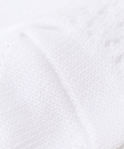 FRAMeWORK（フレームワーク）の「CONLEAD LACE SHORT ソックス（ソックス/靴下・レディース・ベージュ/ブルー/ホワイト/イエロー・FREE）」の6枚目の写真