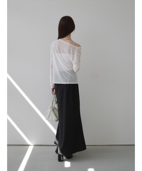 amel(エイメル)の「ベーシックフレアロングスカート / ブラック(スカート・レディース・ブラック・FREE)」の10枚目の写真
