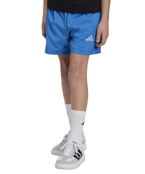 adidas(アディダス)の「アディダス adidas エッセンシャルズ クライマクール ショーツ キッズ(その他パンツ・キッズ・ブルー/ブラック/ベージュ/ピンク・130cm/140cm/150cm/160cm)」の3枚目の写真