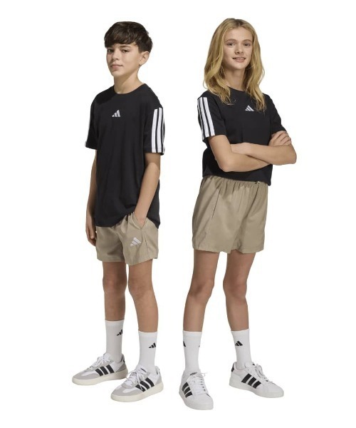 adidas(アディダス)の「アディダス adidas エッセンシャルズ クライマクール ショーツ キッズ(その他パンツ・キッズ・ブルー/ブラック/ベージュ/ピンク・130cm/140cm/150cm/160cm)」の6枚目の写真