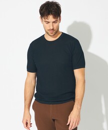綿100% コットン ニット」に該当するTシャツ/カットソーファッション
