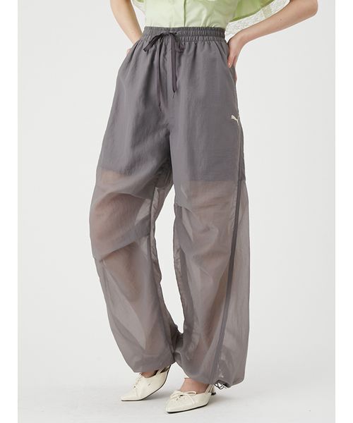 LILY BROWN(リリーブラウン)の「【LILY BROWN×PUMA】シアーパンツ(その他パンツ・レディース・チャコールグレー/サックスブルー・F)」の16枚目の写真
