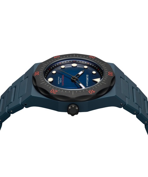 D1 MILANO(ディーワンミラノ)の「「D1 MILANO/ディーワン ミラノ」POLYCARBON ポリカーボン - カーボン ダイバー(アナログ腕時計・メンズ・ネイビー/ブラック/カーキ/グレー・FREE)」の13枚目の写真