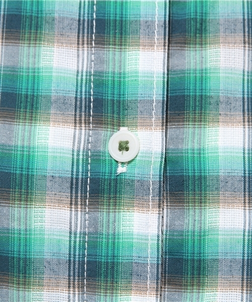 MARMOT(マーモット)の「ウイメンズパナマチェックワンピースシャツ(WS PANAMA CHECK ONE-PIECE SHIRT)(シャツワンピース・レディース・グリーン/ダークブルー/イエロー/オレンジ・SMALL/LARGE/MEDIUM)」の14枚目の写真