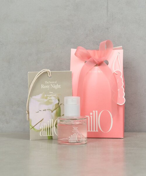 BIRTHDAY BAR(バースデイバー)の「≪母の日にもおすすめ≫【anillo】Repair Hair & Aroma Sachet Set(ヘアオイル/ヘアミルク・レディース・ピンク・0)」の1枚目の写真