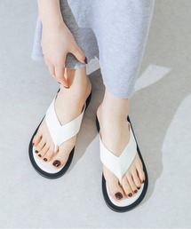 【軽量・S-LLサイズ展開】軽量フラットトングサンダル JA4029
