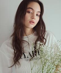 N.（N. Natural Beauty Basic） | シャーリングペプラムカットソー(Tシャツ/カットソー)