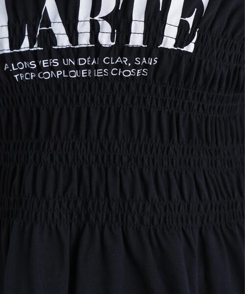 N.(N. Natural Beauty Basic)(エヌエヌナチュラルビューティーベーシック)の「シャーリングペプラムカットソー(Tシャツ/カットソー・レディース・ブラック/ベージュ/オフホワイト・フリ-)」の11枚目の写真