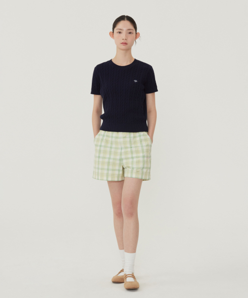COVERNAT WOMAN（カバーナットウーマン）の「ウィメンズナイロンバンディングショーツライトグリーン（その他パンツ・レディース・その他・WS/WM）」の4枚目の写真