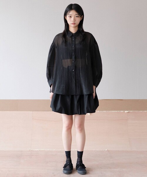 eunoia| 長袖 シアーシャツ WOMEN（シャツ/ブラウス）｜Bshop