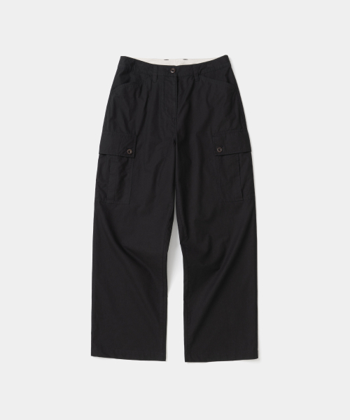 UNIFORM BRIDGE(ユニフォームブリッジ)の「cargo pants(womens) black(その他パンツ・メンズ・その他・MEDIUM/SMALL)」の1枚目の写真