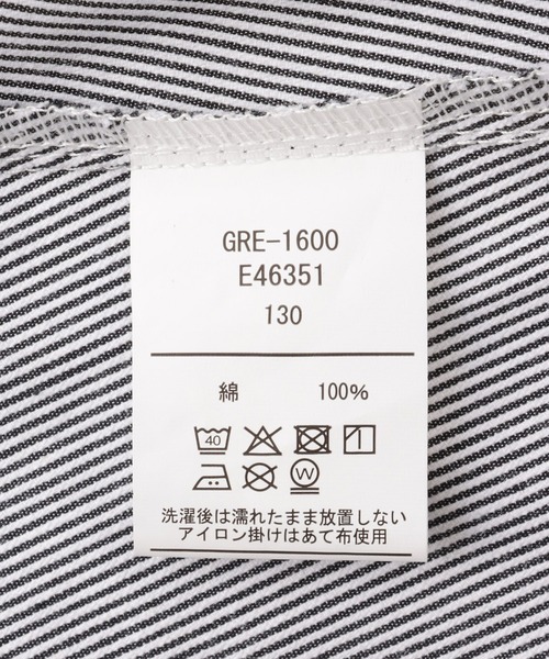 ROPE' PICNIC（ロペピクニック）の「【KIDS/キッズ】コードレーンシャツワンピース（シャツワンピース・キッズ・サックスブルー/ブラック系その他・150/140/130/120）」の10枚目の写真
