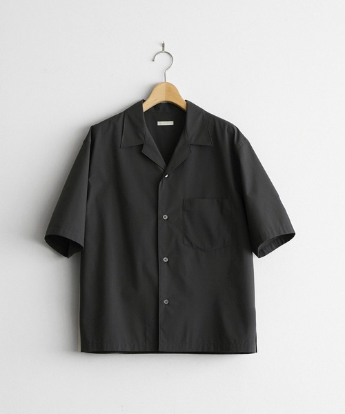 WYM LIDNM（ウィム バイ リドム）の「MICRO SPAN CROPPED H/S SHIRT
