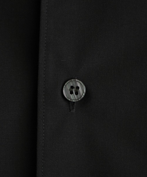 WYM LIDNM（ウィム バイ リドム）の「MICRO SPAN CROPPED H/S SHIRT（シャツ/ブラウス・メンズ・サックスブルー/オフホワイト/チャコール/ストライプ・S/M/L）」の19枚目の写真