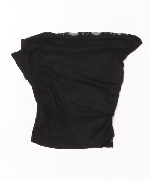 UP START（アップスタート）の「【LAMPOON】レースレイヤードオフショルＴ（Tシャツ/カットソー・レディース・ブラック/ホワイト・FREE）」の17枚目の写真